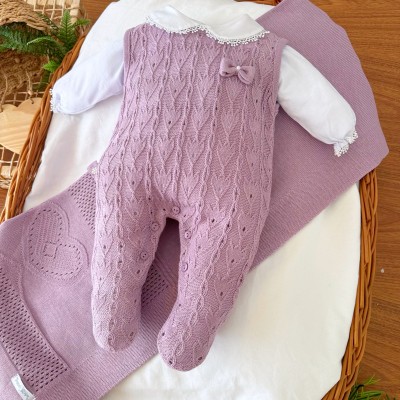  Saída de Maternidade Alana - Lilás